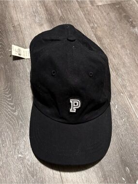 Victoria's Secret PINK Baseball Cap Embroidered P Logo Adjustable Hat NWT
